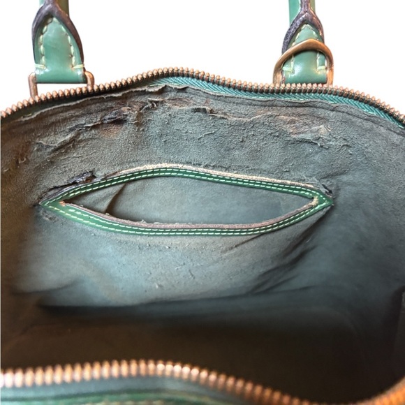 Louis Vuitton Alma PM – Vintage 1997 in Rare Borneo Green Epi Leather - Picture 7 of 14